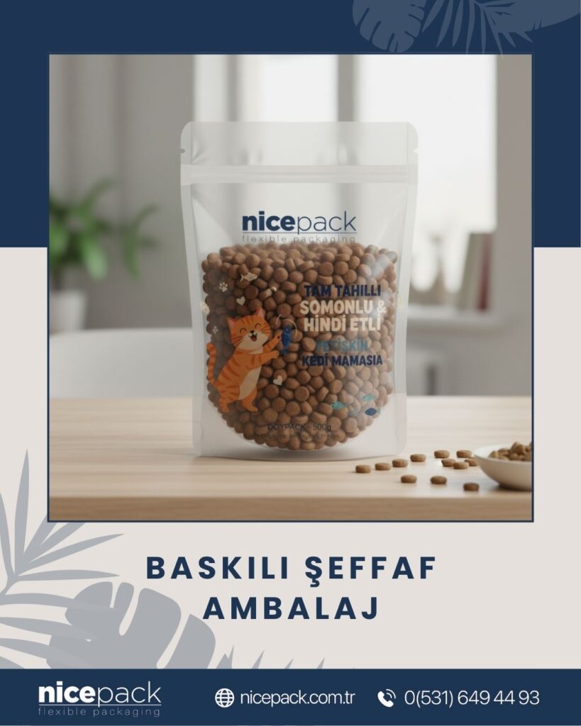 Baskılı Şeffaf Ambalaj